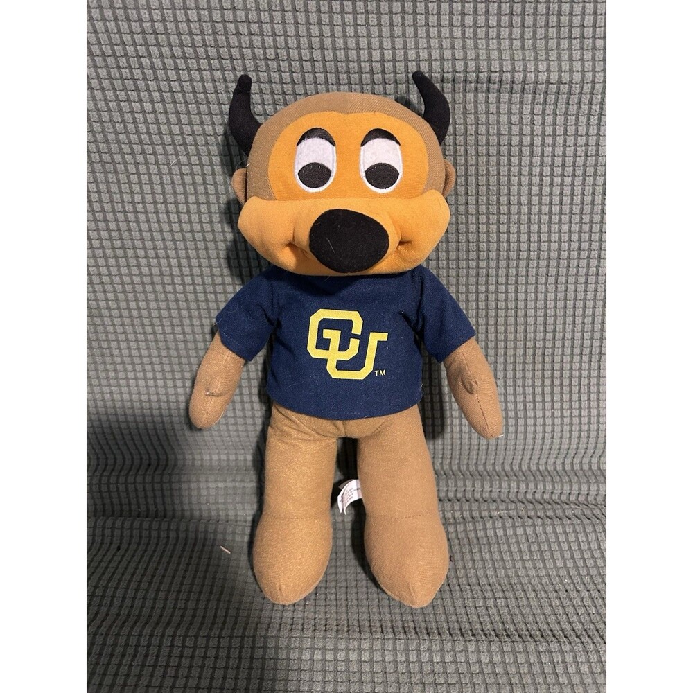 VINTAGE 90’s Colorado University Buffaloes BOULDER “CHIP” MASCOT PLUSH C-8